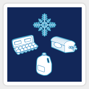 Winter Storm Necessities Sticker